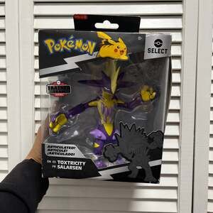 Pokémon Select Series Trainer Team Series Toxtricity 6-Inch Super Articulated Ac